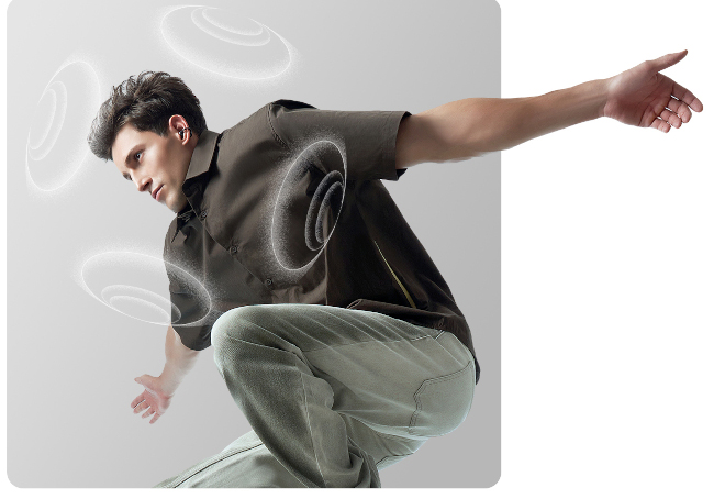 HONOR CHOICE Earbuds Clip — efekt przestrzennego dźwięku jak na żywym koncercie