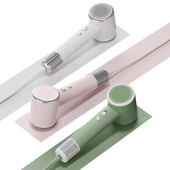 Trzy kolory suszarki