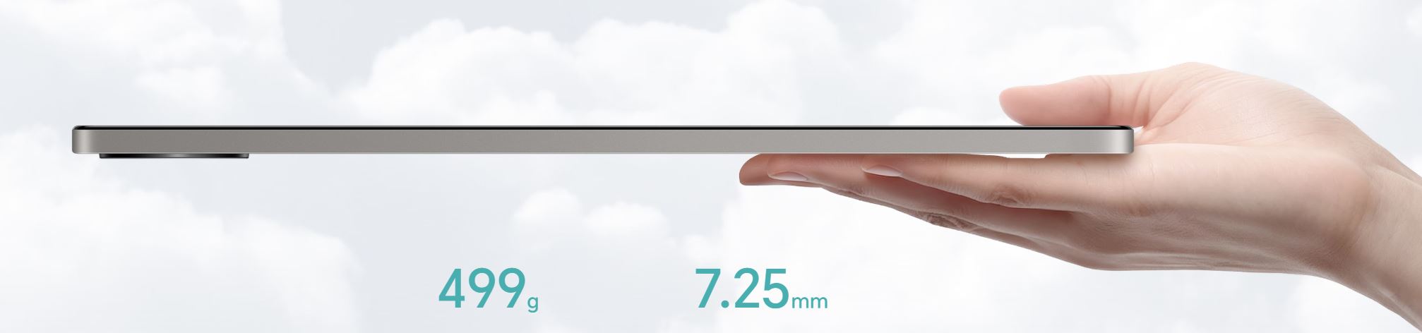 HONOR Pad X8b Lekkość